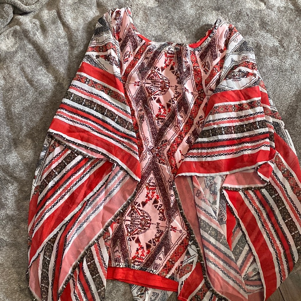 Flowy, all in one shirt